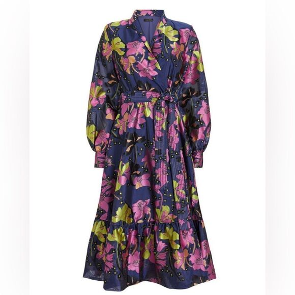 NWT Stine Goya Niki Wrap Dress - Size Small - Picture 7 of 7